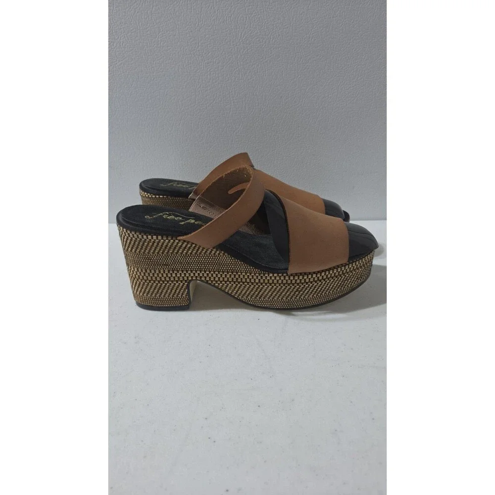 Free People Demi Clogs Brown Size 40 NEW